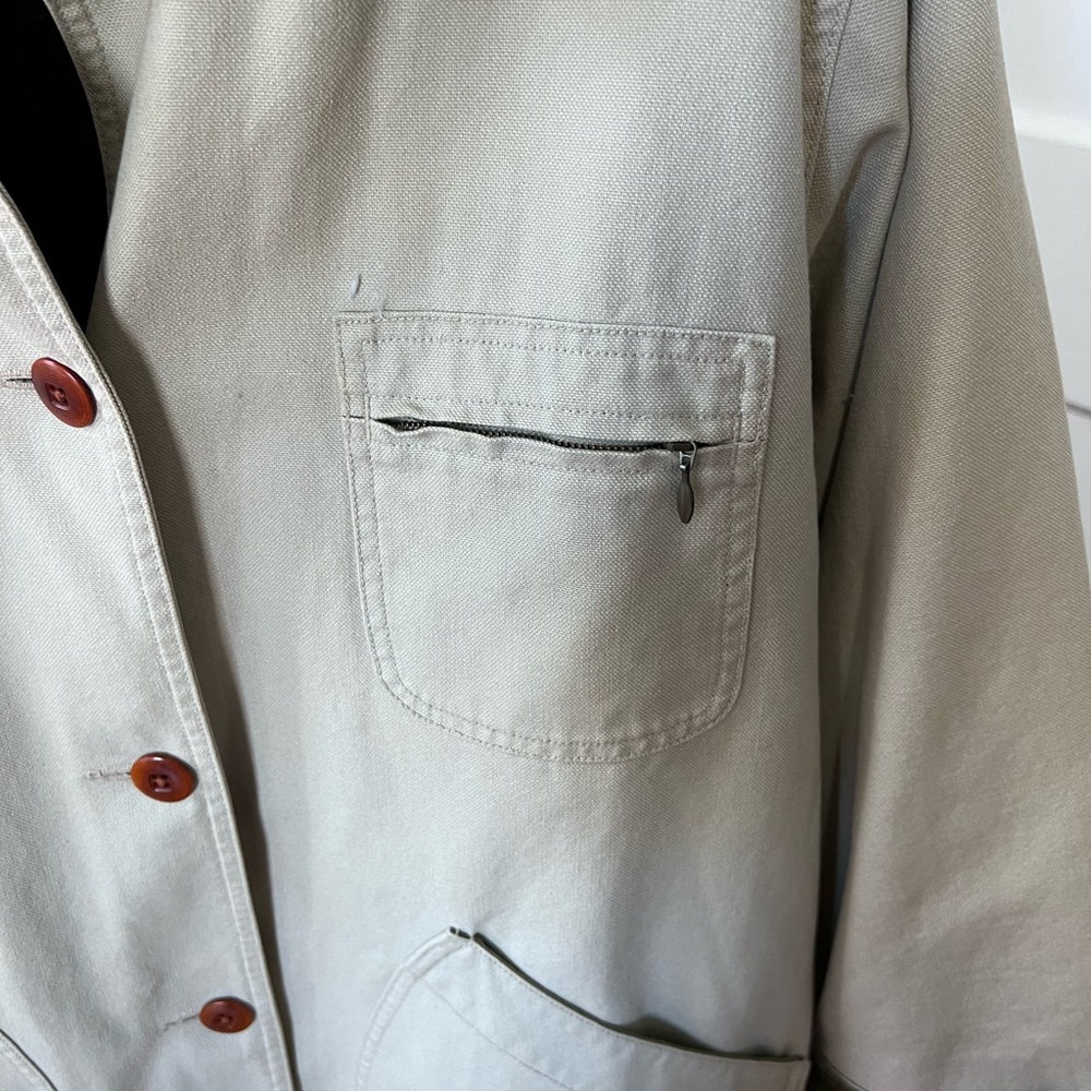 L.L. Bean Barn/chore coat with wool liner, plus size - Picture 4 of 10